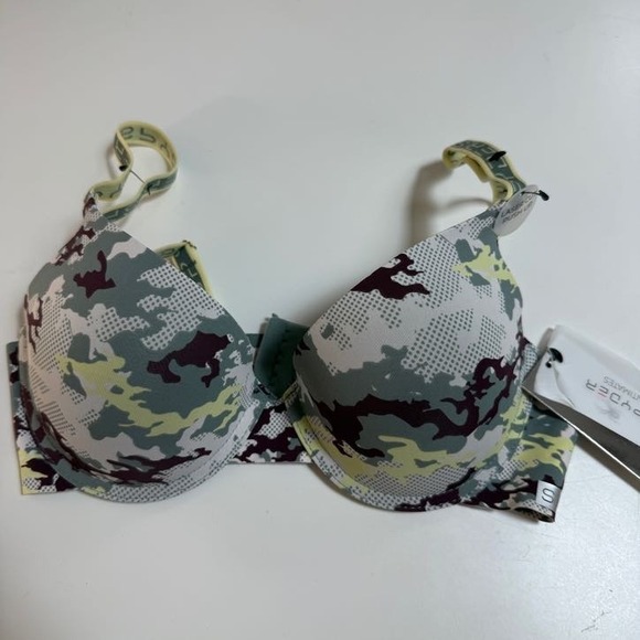 Spyder Other - Spyder Push Up Bra Camo Womens 36C Camouflage Pattern New!
